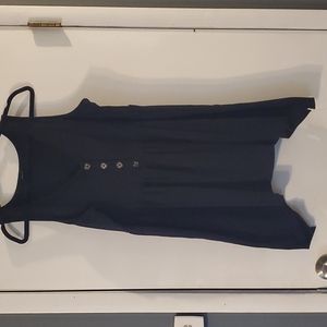 Torrid never worn black Asymmetrical Tank Size 1